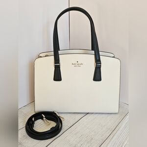 NWOT Kate Spade New York Perry Colorblock Medium Satchel with Gold Hardware